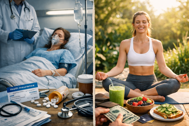 Insurance Is for Sickness. Wellness Is Out of Pocket.